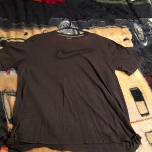 Nike tee with bleach stains